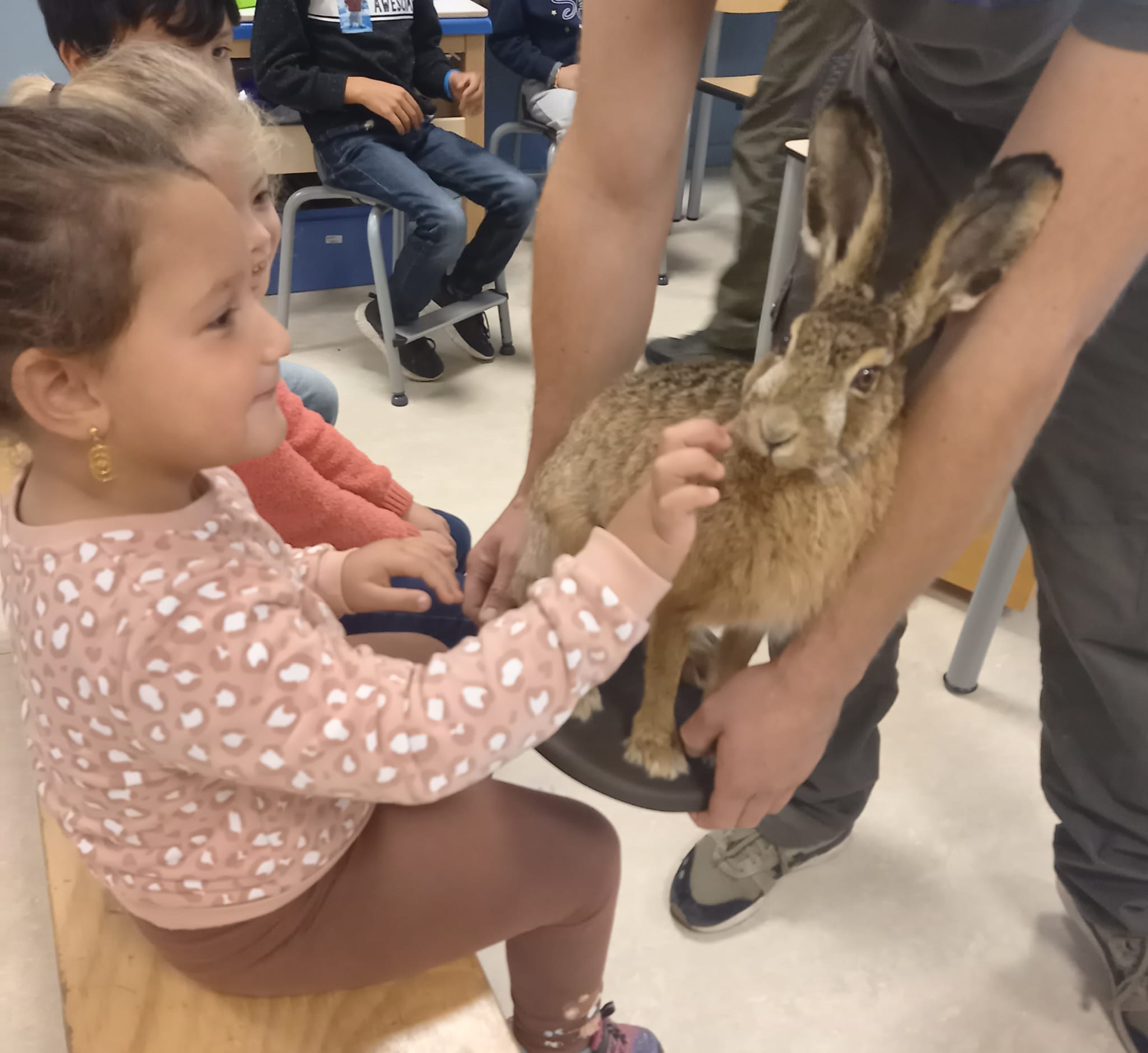 Boswachters op bezoek.