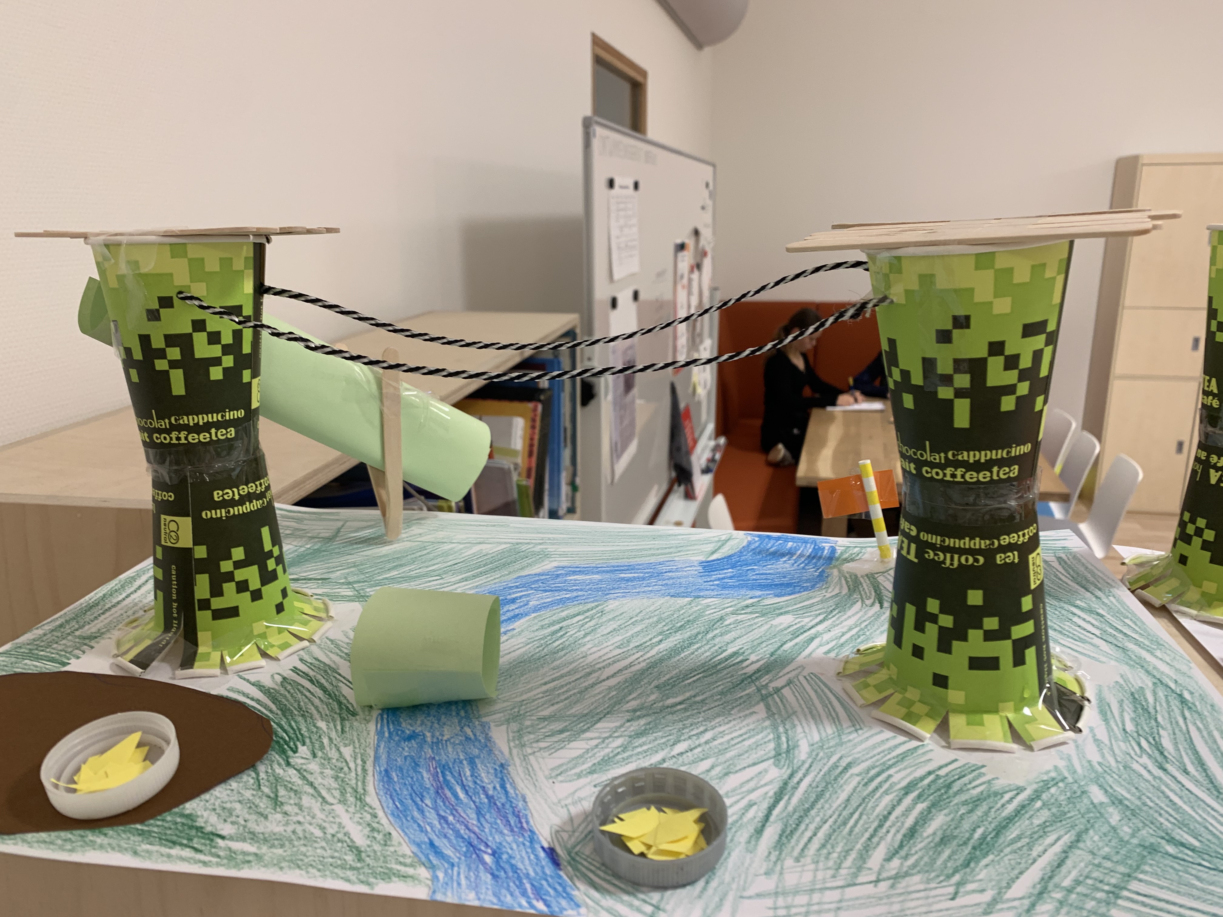 Dierentuinverblijf maken in het Thijsselab